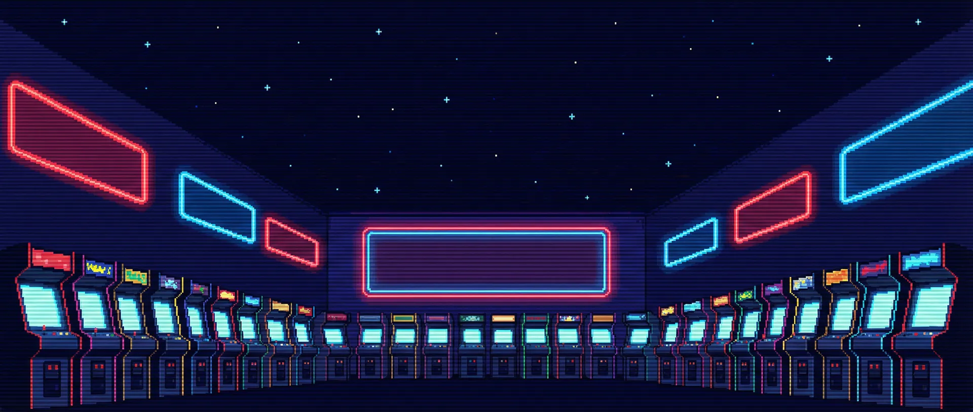 PG电子复古街机厅全景